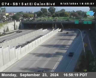 SB 15 at El Cajon Blvd