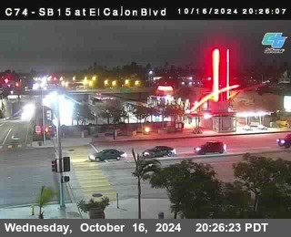 SB 15 at El Cajon Blvd