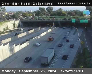 SB 15 at El Cajon Blvd