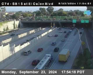 SB 15 at El Cajon Blvd