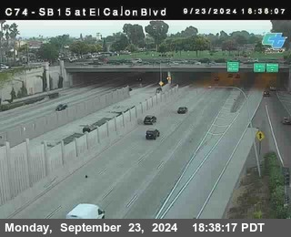 SB 15 at El Cajon Blvd