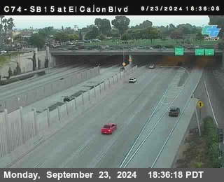 SB 15 at El Cajon Blvd