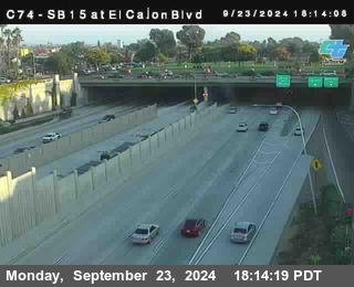 SB 15 at El Cajon Blvd