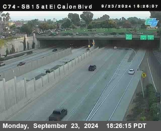 SB 15 at El Cajon Blvd