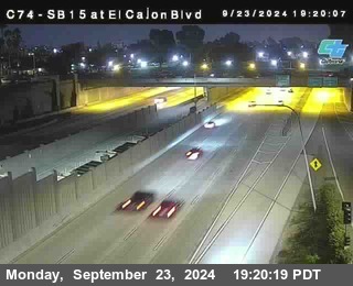 SB 15 at El Cajon Blvd