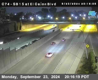 SB 15 at El Cajon Blvd