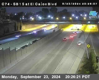 SB 15 at El Cajon Blvd