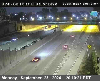 SB 15 at El Cajon Blvd