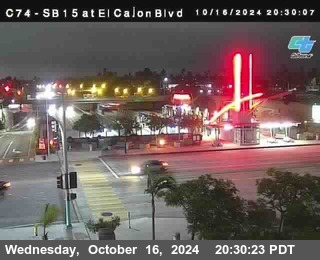 SB 15 at El Cajon Blvd