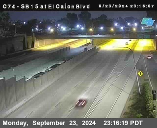 SB 15 at El Cajon Blvd