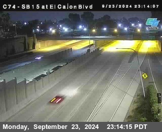 SB 15 at El Cajon Blvd