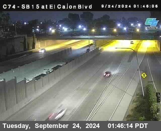 SB 15 at El Cajon Blvd