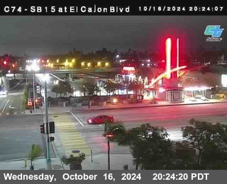 SB 15 at El Cajon Blvd