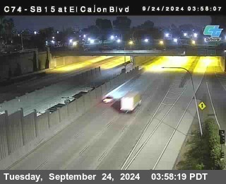 SB 15 at El Cajon Blvd