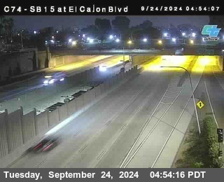 SB 15 at El Cajon Blvd