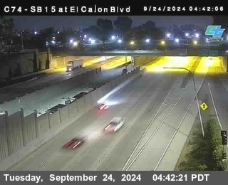 SB 15 at El Cajon Blvd