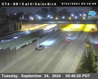 SB 15 at El Cajon Blvd