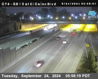 SB 15 at El Cajon Blvd