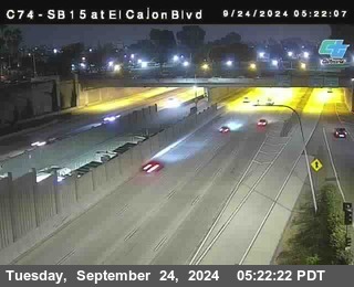 SB 15 at El Cajon Blvd