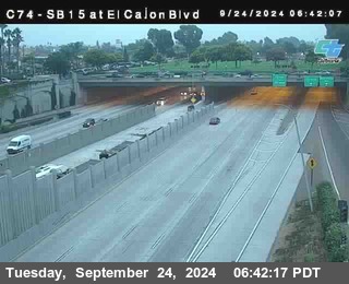 SB 15 at El Cajon Blvd