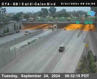 SB 15 at El Cajon Blvd