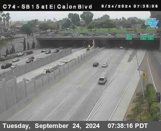 SB 15 at El Cajon Blvd