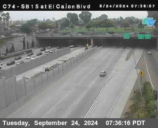 SB 15 at El Cajon Blvd