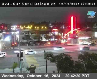 SB 15 at El Cajon Blvd