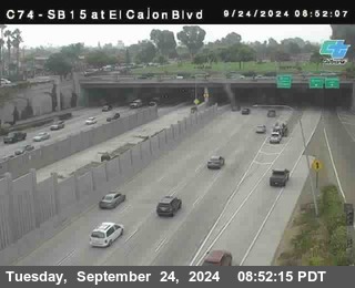 SB 15 at El Cajon Blvd