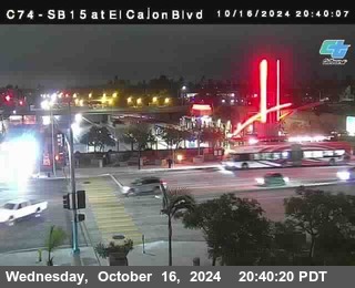 SB 15 at El Cajon Blvd