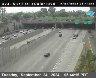 SB 15 at El Cajon Blvd