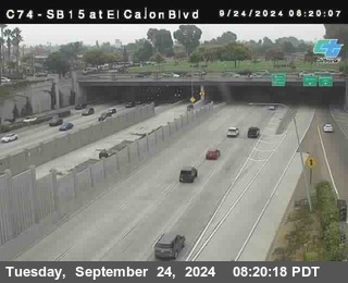 SB 15 at El Cajon Blvd