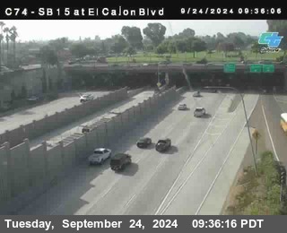 SB 15 at El Cajon Blvd