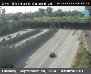 SB 15 at El Cajon Blvd