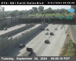 SB 15 at El Cajon Blvd