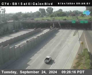 SB 15 at El Cajon Blvd