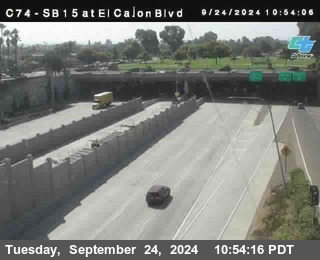 SB 15 at El Cajon Blvd