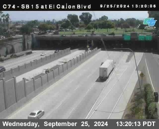 SB 15 at El Cajon Blvd