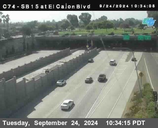 SB 15 at El Cajon Blvd