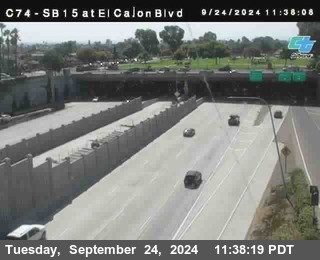 SB 15 at El Cajon Blvd