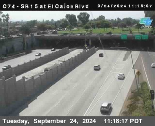 SB 15 at El Cajon Blvd