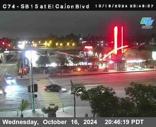 SB 15 at El Cajon Blvd