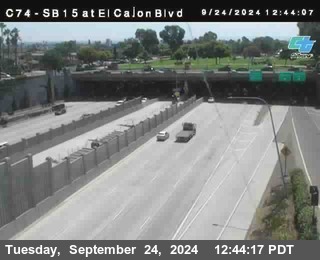 SB 15 at El Cajon Blvd