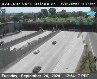 SB 15 at El Cajon Blvd