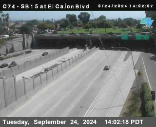 SB 15 at El Cajon Blvd