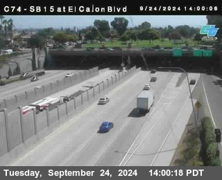 SB 15 at El Cajon Blvd