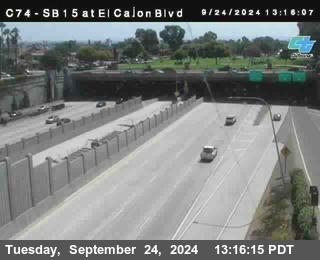 SB 15 at El Cajon Blvd