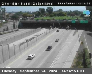 SB 15 at El Cajon Blvd