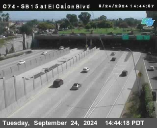 SB 15 at El Cajon Blvd