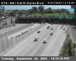 SB 15 at El Cajon Blvd